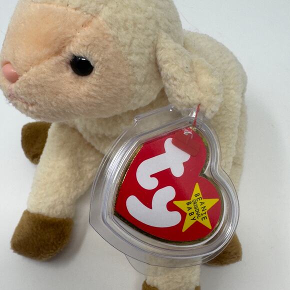 TY Beanie Baby Ewey the Lamb 1999 – Rare Vintage Plush - Picture 4 of 7